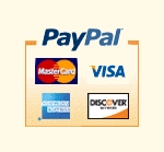 We proudly accept Paypal